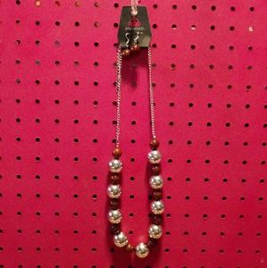 Necklace with matching earrings